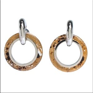 Burberry Tortoise Earrings